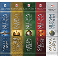 George R. R. Martins A Game of Thrones 5-Book Boxed Set (Song of Ice and Fire Series): A Game of Thrones- A Clash of…
